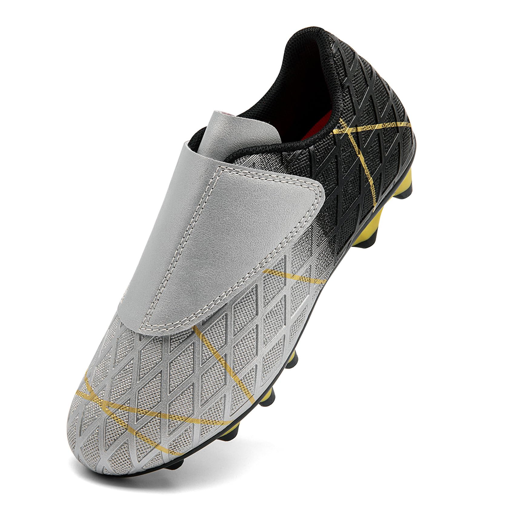 ASOCO DREAM Kids Soccer Cleats Boys Girls Firm Ground Soccer Shoes Youth Professional Athletic Outdoor Football Cleats Shoes