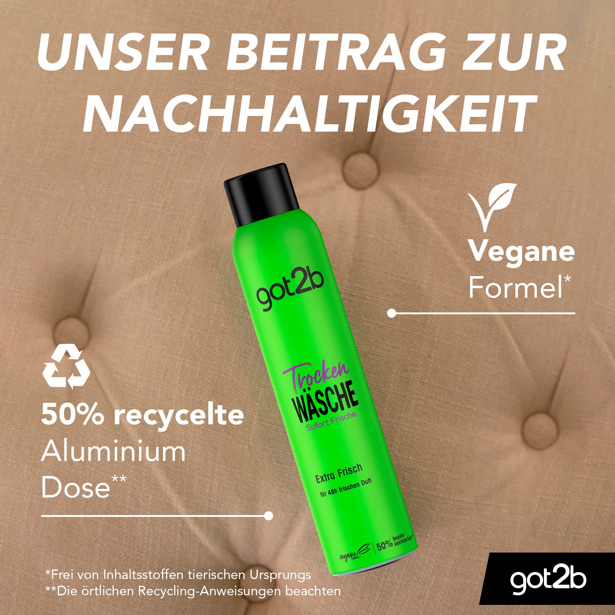 got2b Schwarzkopf Shampoo secco secco extra fresco (2 x 200 ml), shampoo secco con effetto fresco istantaneo, shampoo a secco senza residui con profumo di brezza tropicale 48 ore