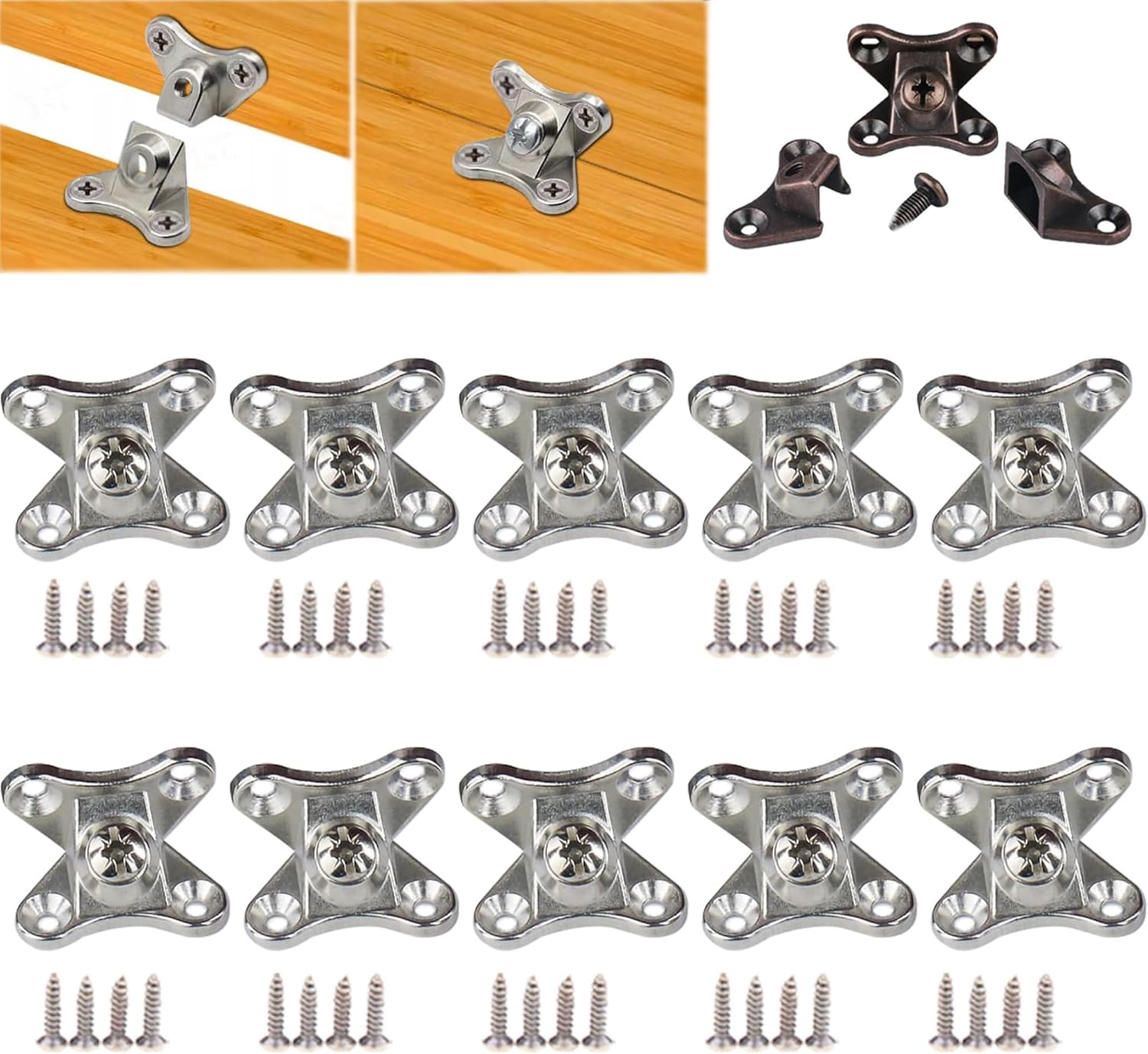 10Pack Removable Combination Butterfly Corner Code