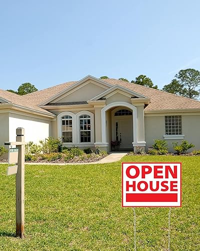 Miniatura 5 de CPTC - Juego de 30 estacas de metal para letreros de patio, estacas de 17 pulgadas para decoración de suelo exterior (30)