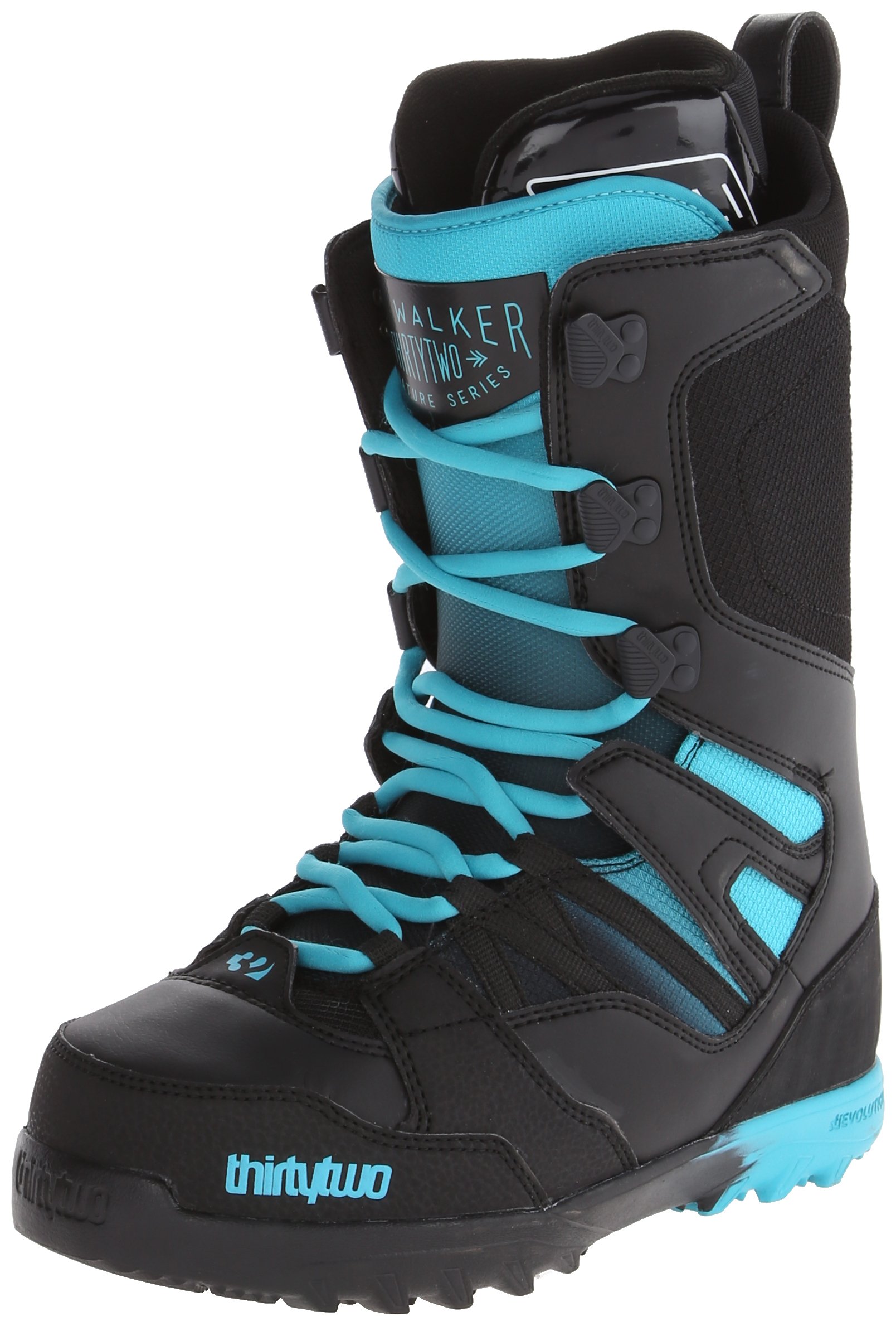 Jp Walker Lightweight Snowboard Boots Thirtytwo Light JP (Black