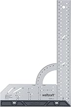 Wolfcraft 5205000 5205000-1 escuadra Universal, Longitud del Lado 300 mm, con Tope de plástico Extraible, 200 x 300 mm