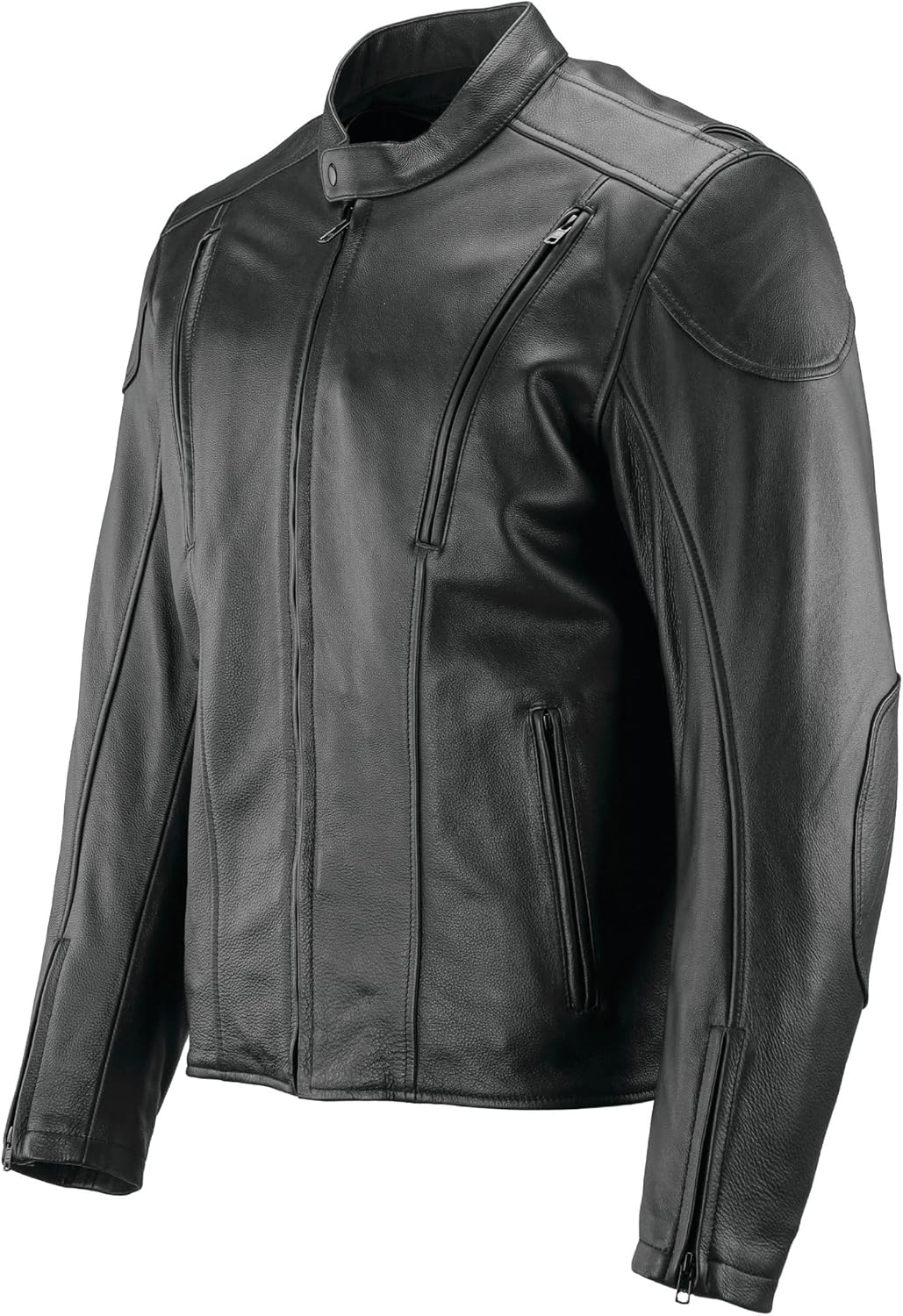94356 River Road - Race Leather Jacket Black - Small