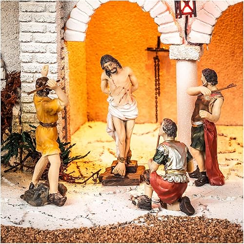 Miniatura 2 de Pasión de Jesús, Flagelación de Cristo 3.5 in