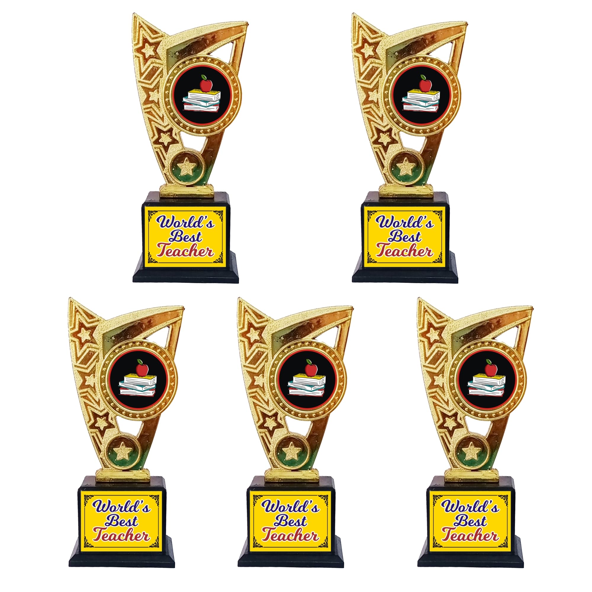 Gifts Bucket Teachers Day Gifts Worlds Best Teacher Trophy Award for Sir, Mam, Principal from Students (5) (B0DDY5M5JB) Amazon Price History, Amazon Price Tracker