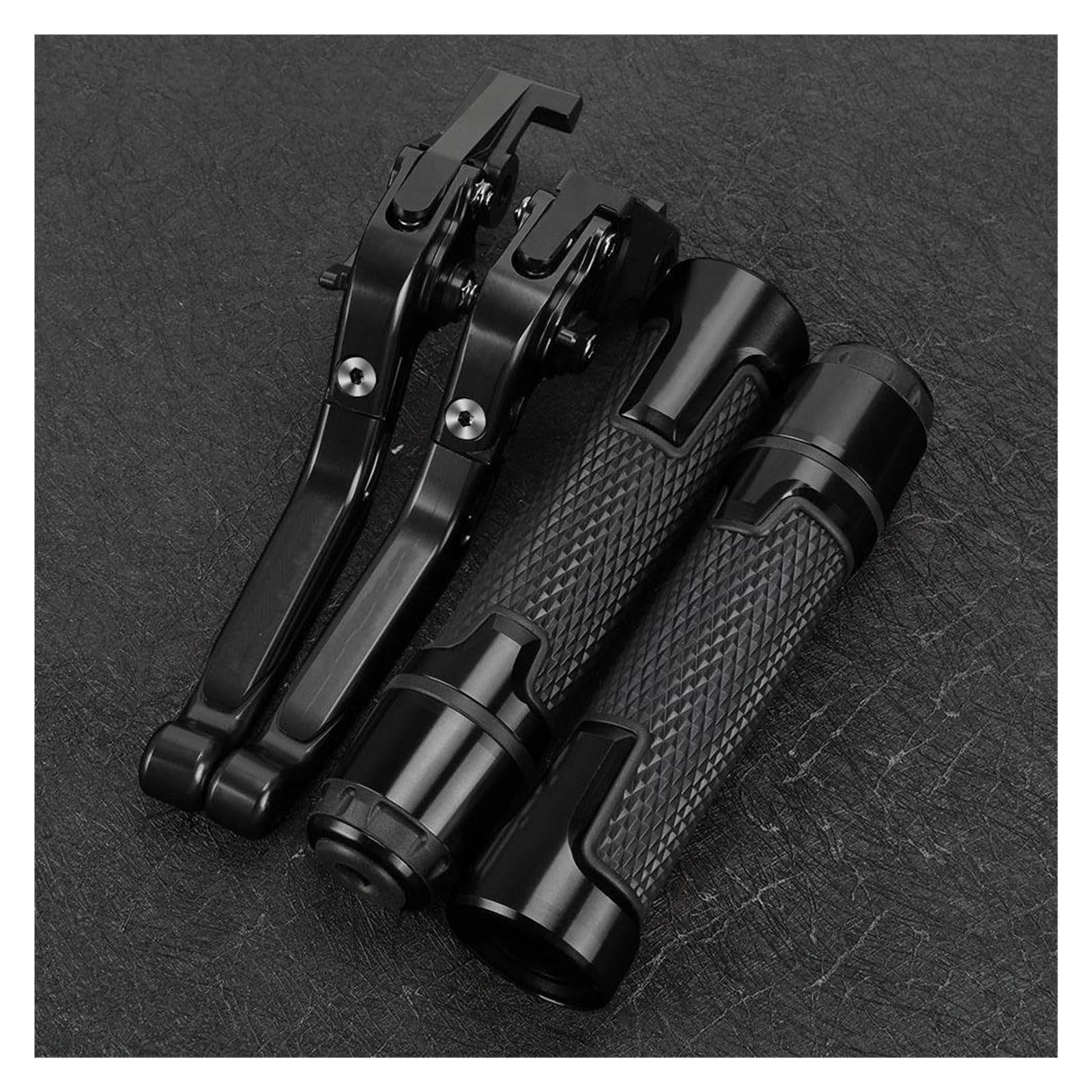 Mamxvkvzeu A9 Motorbike Brake Clutch Handle Levers Brake Clutch Levers Handlebar Adjustable Folding For Ninja 500 Z500 For Ninja500 Z 2024-2026(A9)