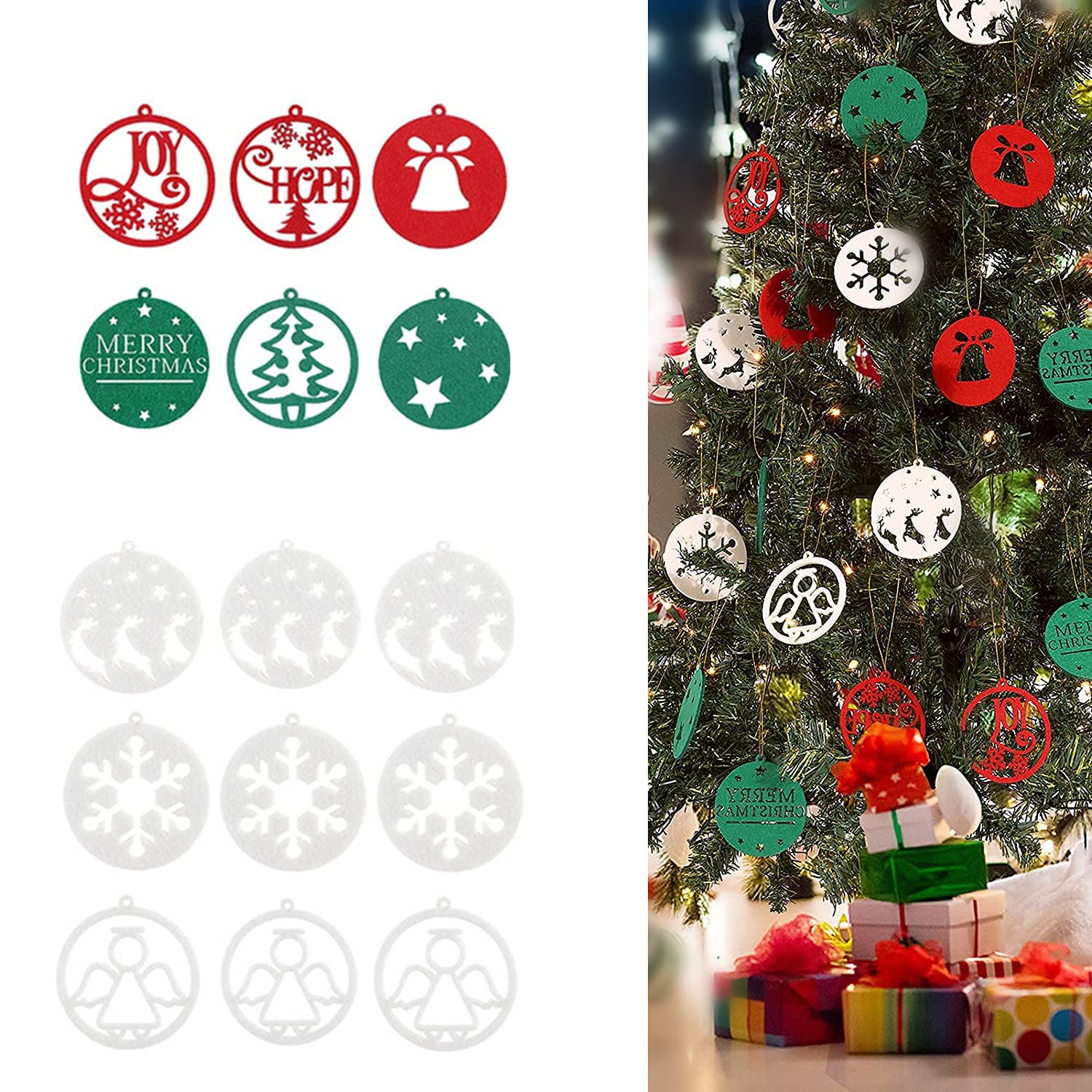 Amazon.co.jp: クリスマス 飾り クリスマスツリー オーナメント