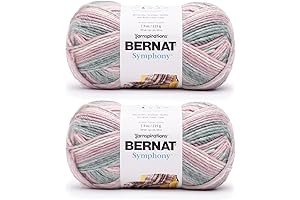 Bernat Symphony Seashell Yarn: A Luxurious 5 Bulky Thread for Crafting Excellence