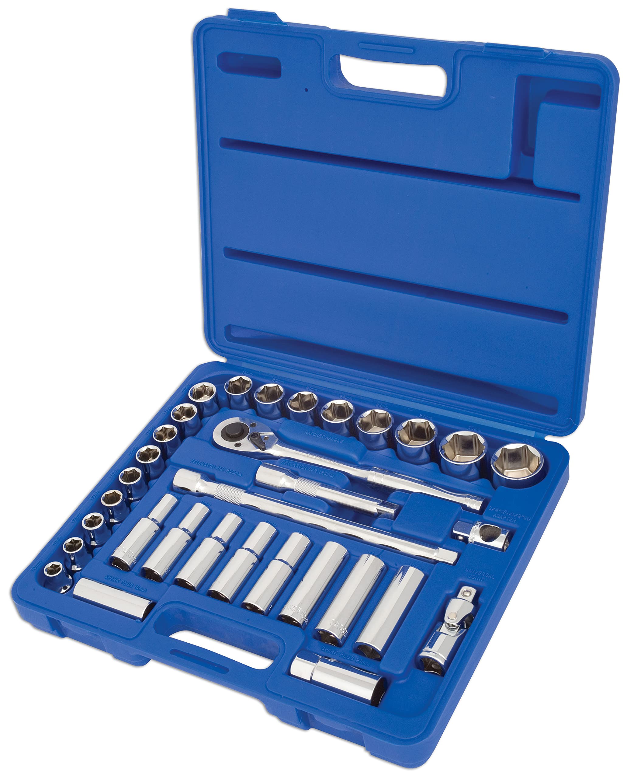 Laser Tools 3284 Professional Socket Set 1/2 Drive Chrome Vanadium