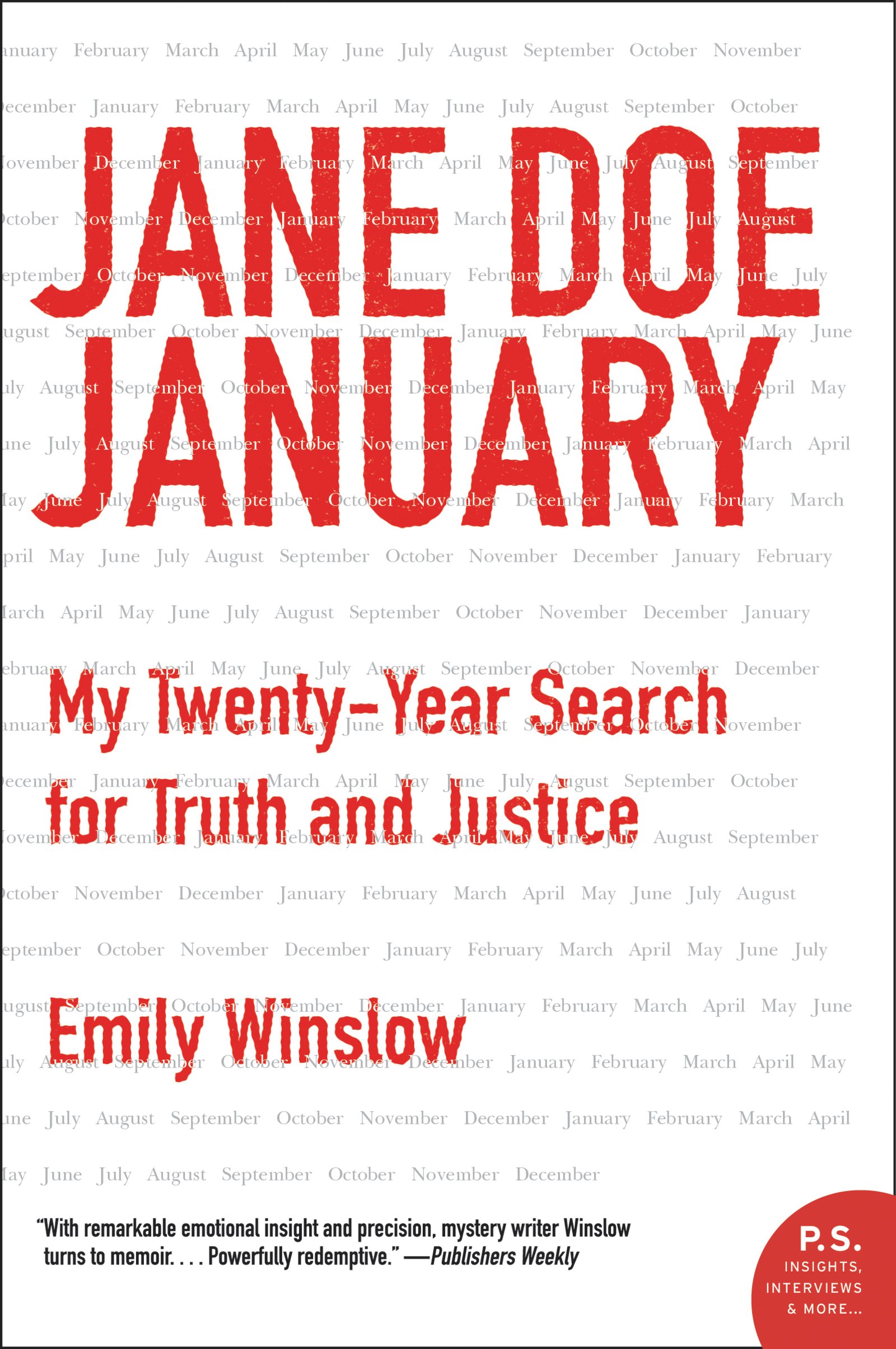 JANE DOE JAN: My Twenty-Year Search for Truth and Justice