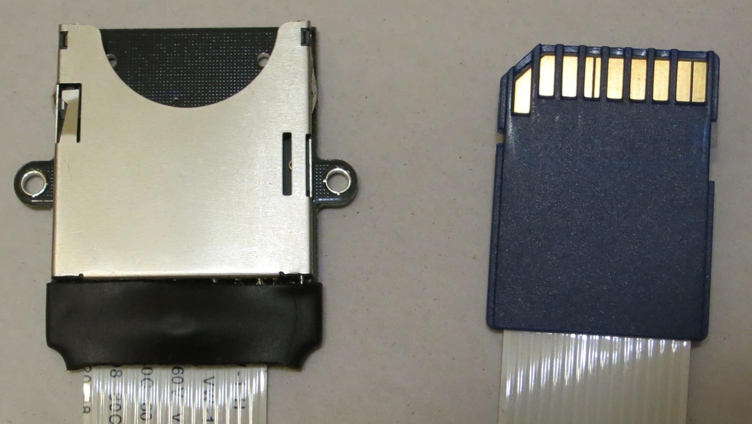 SDHC SD Card Reader Extension Cable KZB19 FPC UNIVERSAL Flash Memory