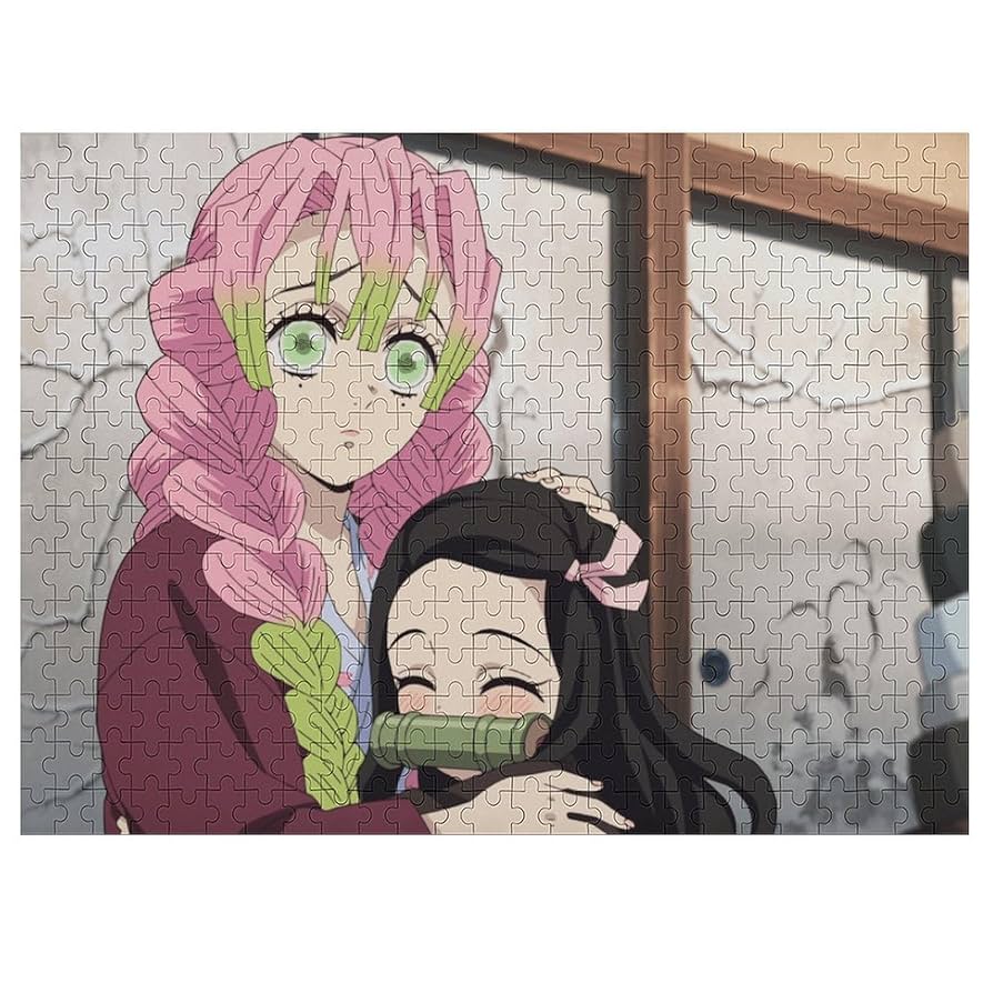 鬼滅の刃　場面写スクエア缶バッジ　甘露寺蜜璃　竈門禰豆子 アニメ「鬼滅の刃」 - 甘露寺蜜璃 場面写3WAY缶バッジ | AMNIBUS