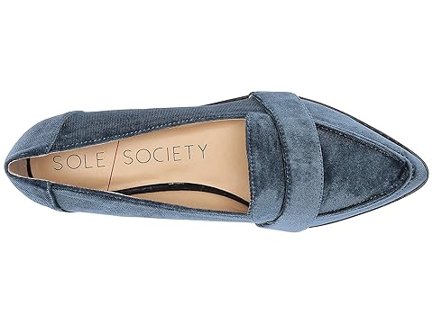 sole society edie smoking slipper flat
