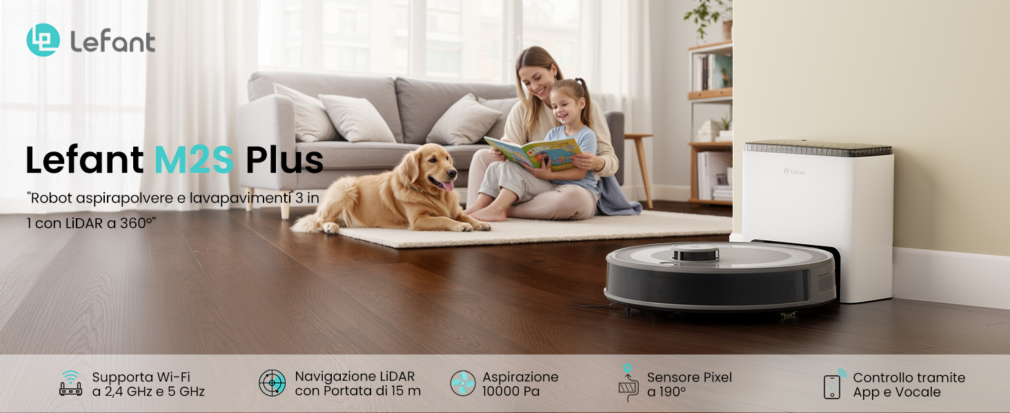 ILIFE Robot aspirapolvere e mocio A30 Pro, stazione di svuotamento automatico per 60 giorni, navigazione LiDAR, mappatura della casa, zone vietate, app/Alexa/telecomando, per pavimenti duri, moquette