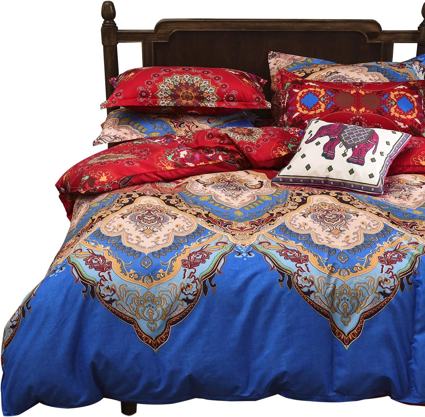 Vaulia Lightweight Microfiber Duvet Cover Set, Bohemia