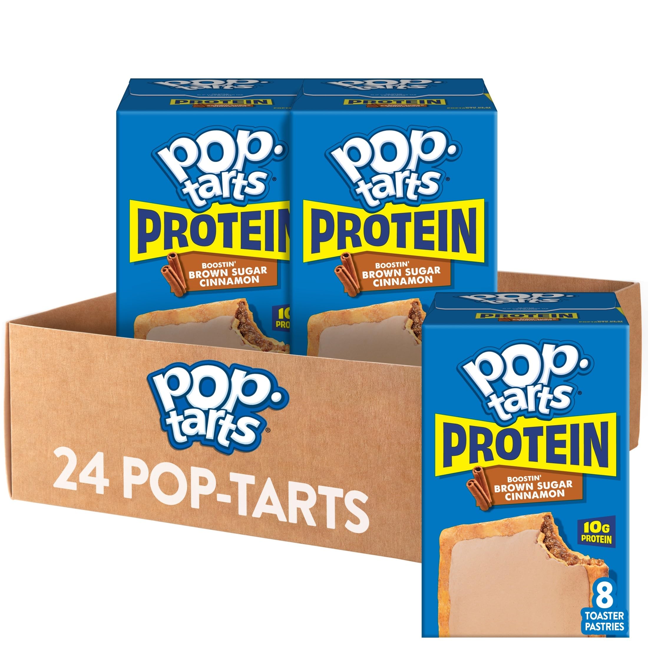 pop tart booster box 8 ct Tarts Frosted STRAWBERRY Toaster Pastries Snack 13.5 oz Pop them in the toaster and pair with milk Pop-Tarts Toaster Pastries | Pop-Tarts