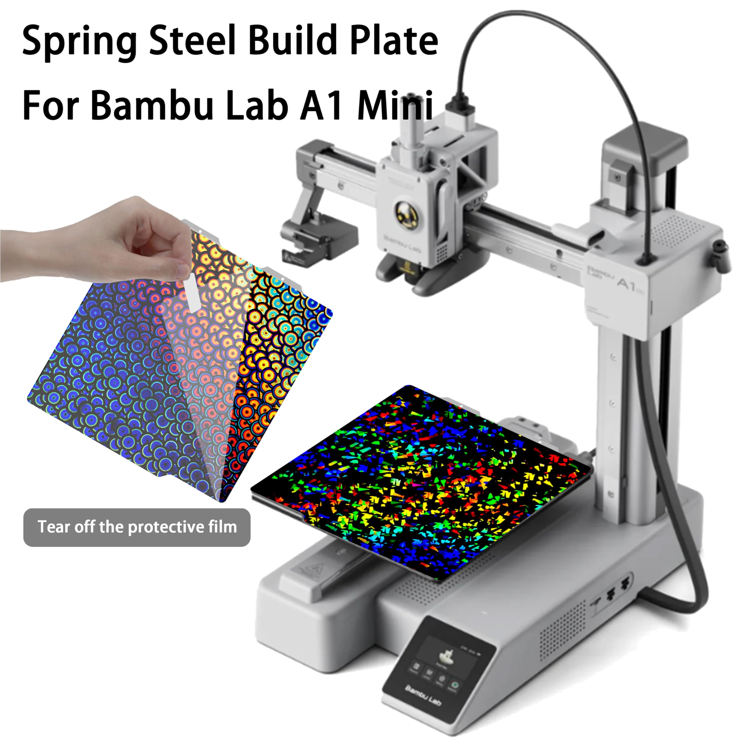 Amazon.co.jp: Tinytrees Bambu Lab A1 Mini用ビルドプレート:A1 ミニ 