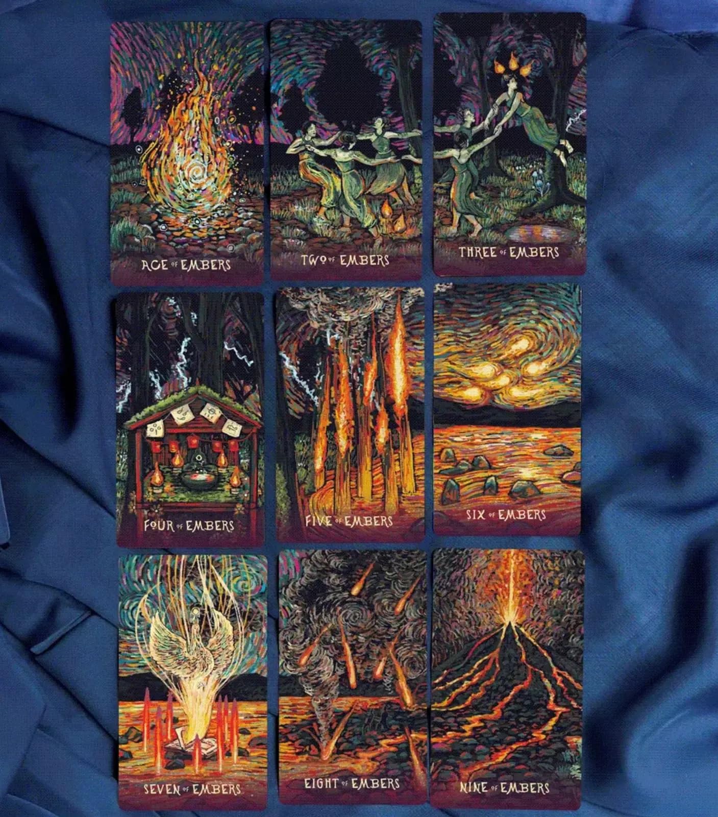Mirra Visions – 79 Karten Tarot & Orakel Linsenrasterkarten-Set von James R.Eads