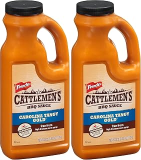 Cattlemen's Carolina Tangy Gold BBQ Sauce, 38 oz (Pack of 2)