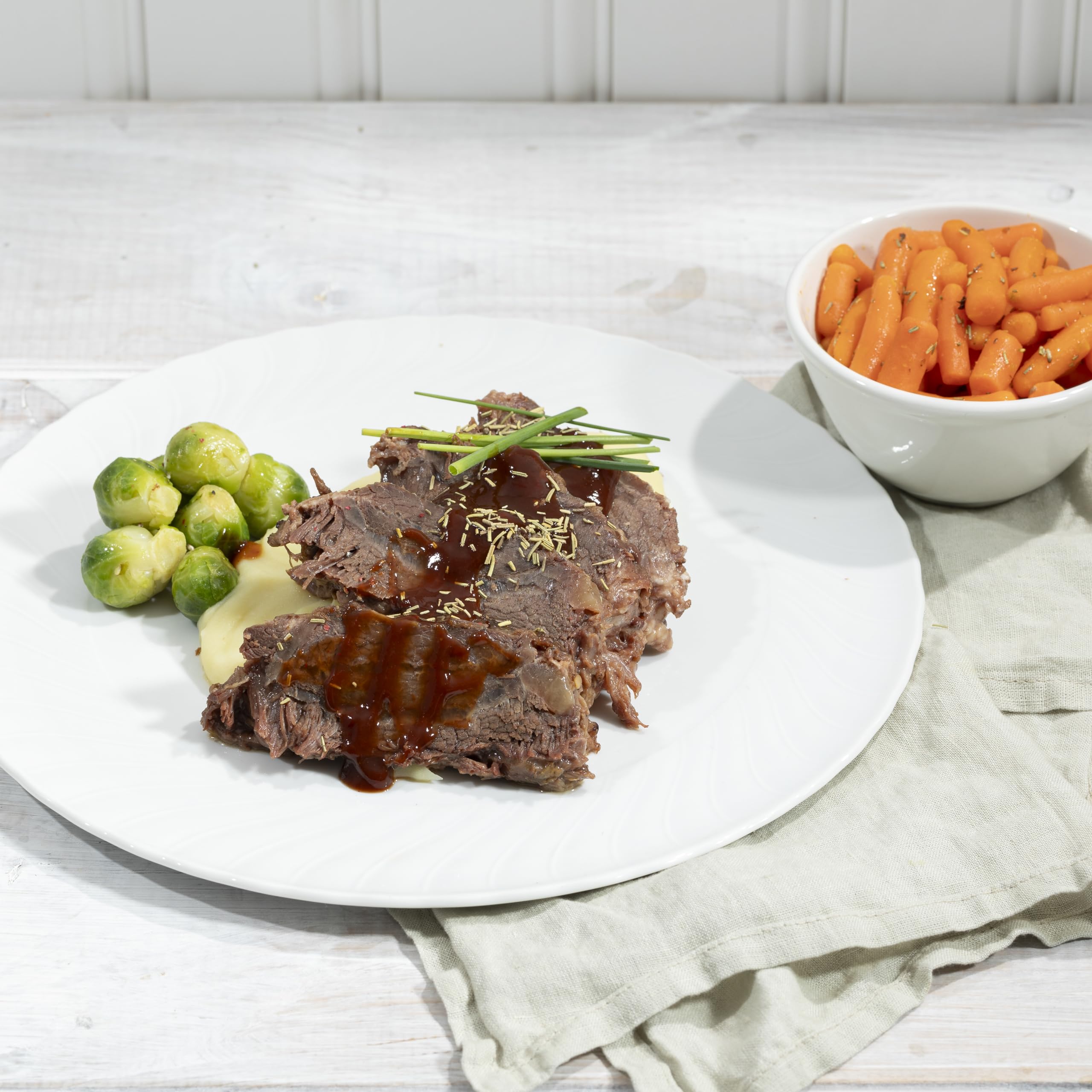 LANDPERLE Rinderbäckchen ca. 1,2 KG | Rinderbacken Joues De Boeuf Confites | vakuum-gegart im eigenen Saft & Fett | ohne künstliche Zusatzstoffe Geschmacksverstärker u. Konservierungsstoffe (1)
