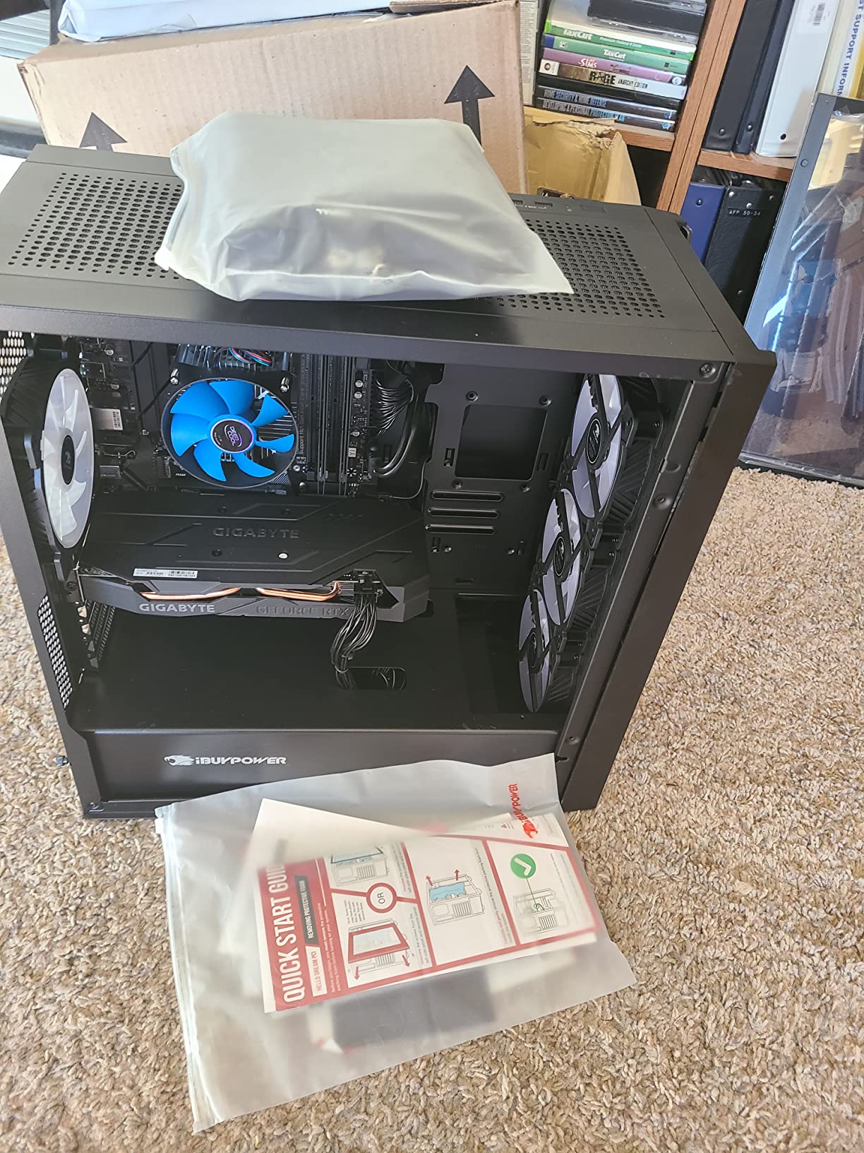 88/mo Finance iBUYPOWER Pro Gaming PC Computer Desktop TraceMR 245i (Intel i7 11700F 2.5 GHz