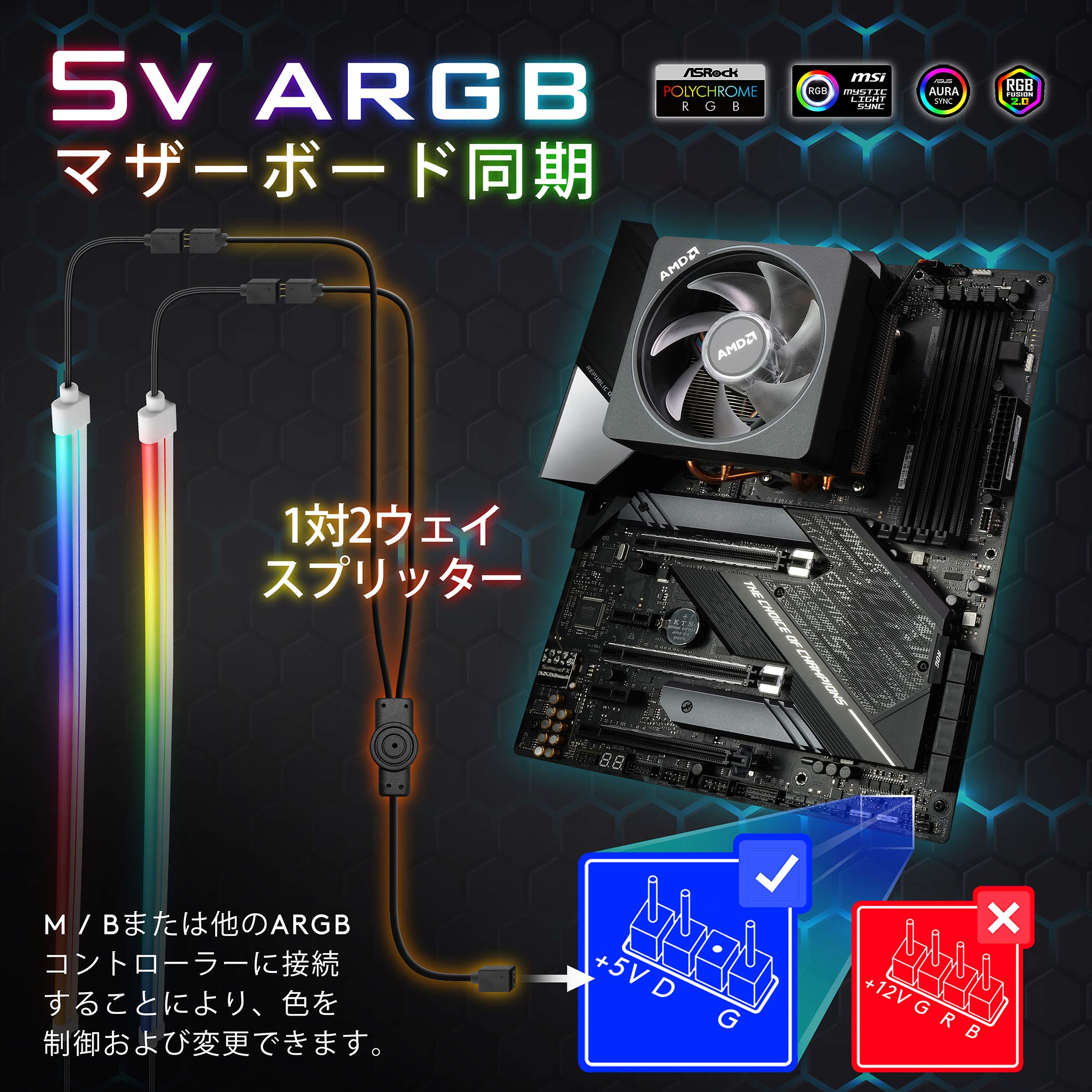 EK VadarX3M D-RGB ホワイト 5個セット Commercial Electric Plug-In 3-Light White Dimmable Color