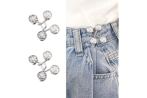 Instant Jean Buttons: Effortless Waist Adjustment