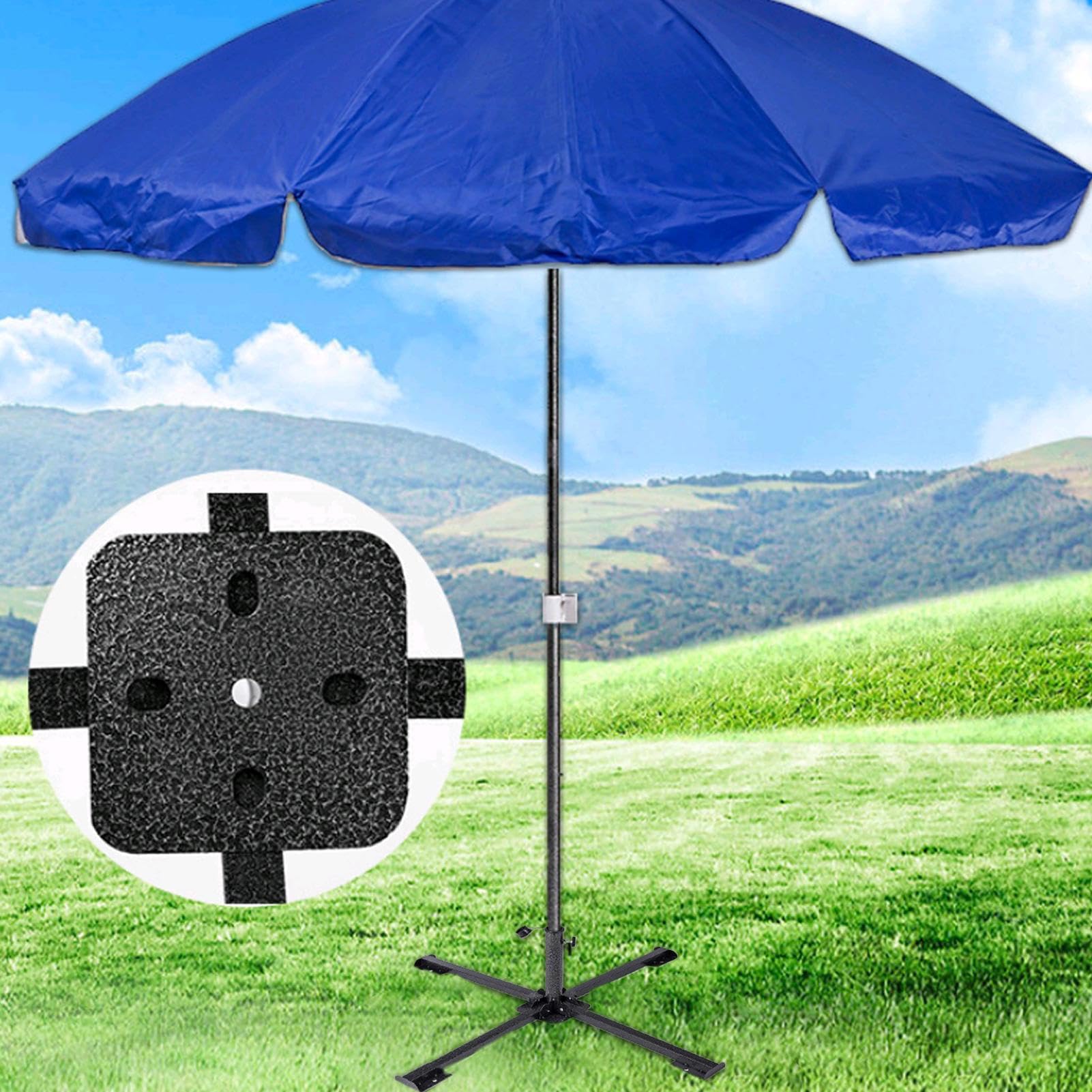 Podstawa Do Parasola Ogrodowego Metalowy Na Taras