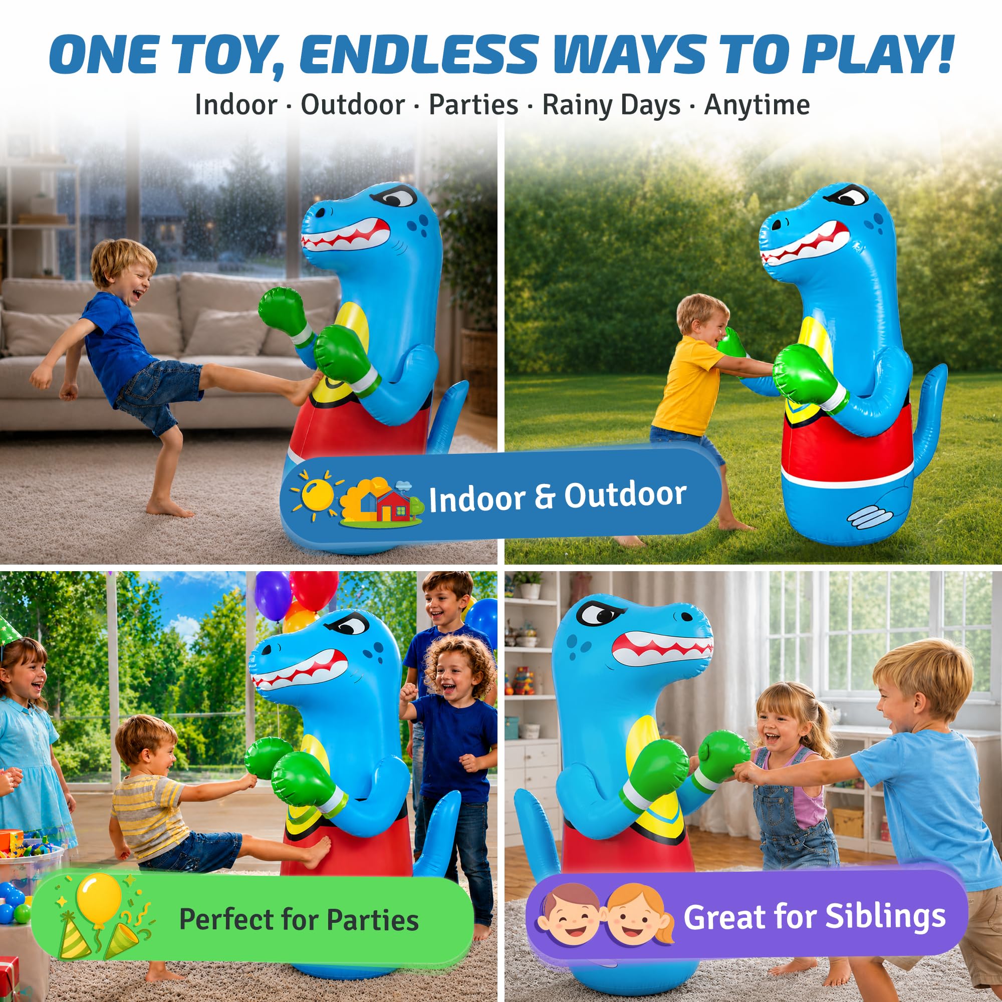 Amazon.co.jp: Preferred Toys – 子供用空気注入式パンチバッグ