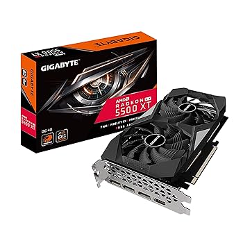 グラフィックボード・グラボ・ビデオカード AMD RX 5500 XT 8G Amazon | GIGABYTE Radeon RX 5500 XT OC 4Gグラフィック