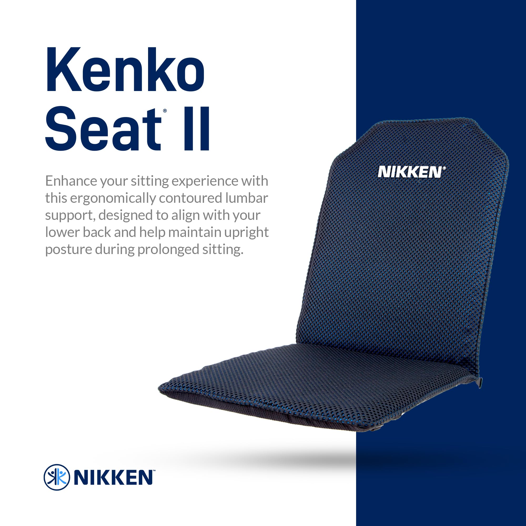 Nikken - KenkoSeat - Rückenstützstuhl II - 1281