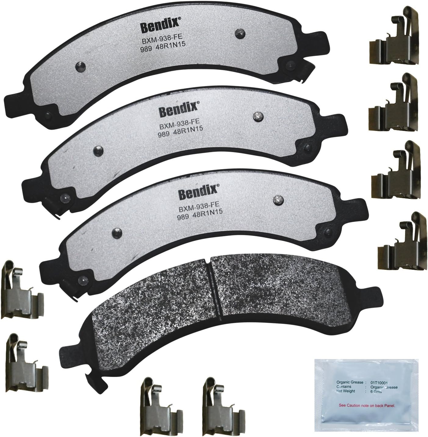 Bendix Fleet Metlok MKD989FM Brake Pads