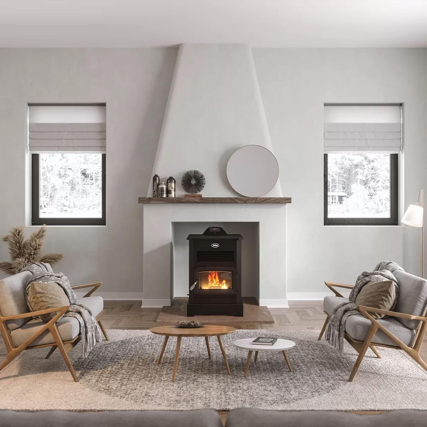 Ashley 3,000 Sq. Ft. Pellet Stove w/Wi-Fi