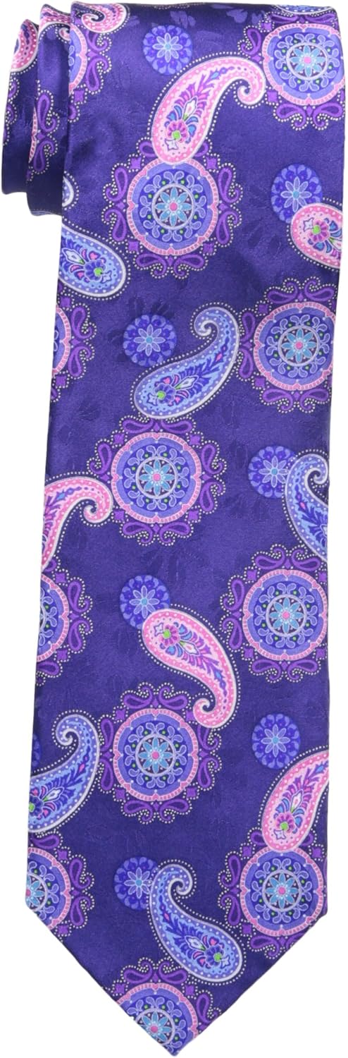 Geoffrey Beene Men's Medallion Paisley Tie