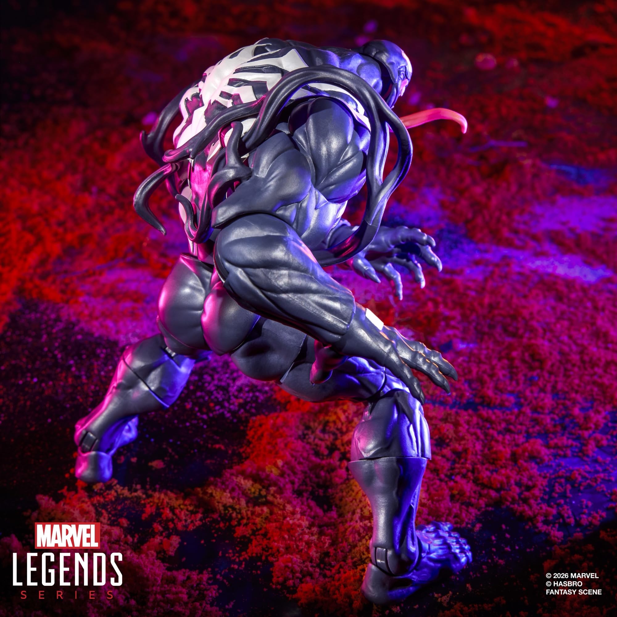 Marvel Legends Series Marvel Rivals Venom & Jeff the Land Shark, vom Videospiel inspirierte Action-Figuren (15 cm) zum Sammeln