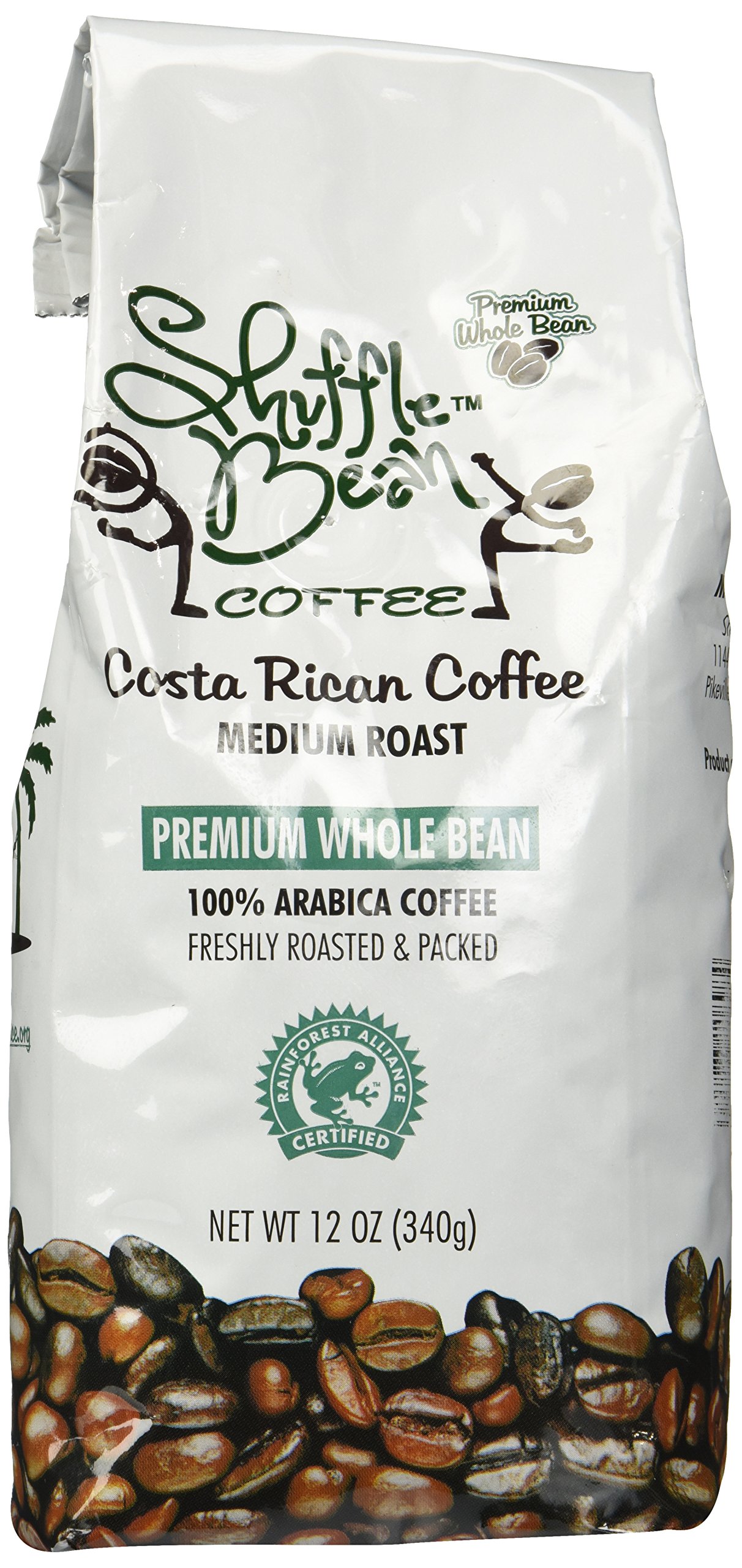 Shuffle Bean Medium Roast Whole Bean Coffee