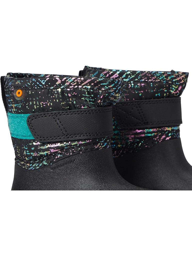 Black Bogs Baby Snow Shell - Metallic Stripe (Toddler)