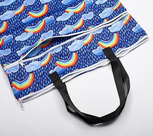 Miniatura 4 de Bolsa grande para pañales de tela húmedaseca para pañales reutilizables o ropa sucia