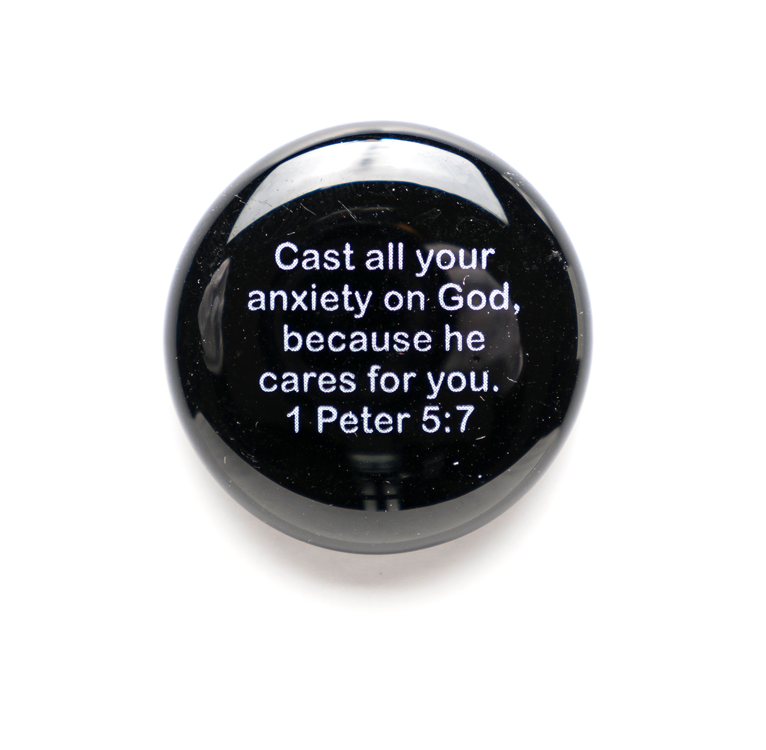 Lifeforce Glass Scripture Glass Stones, Six of Your Favorite Inspiring Bible Verses on Translucent and Opaque Rocks, Packaged in a Deluxe Gift Box Set I. - Image 6