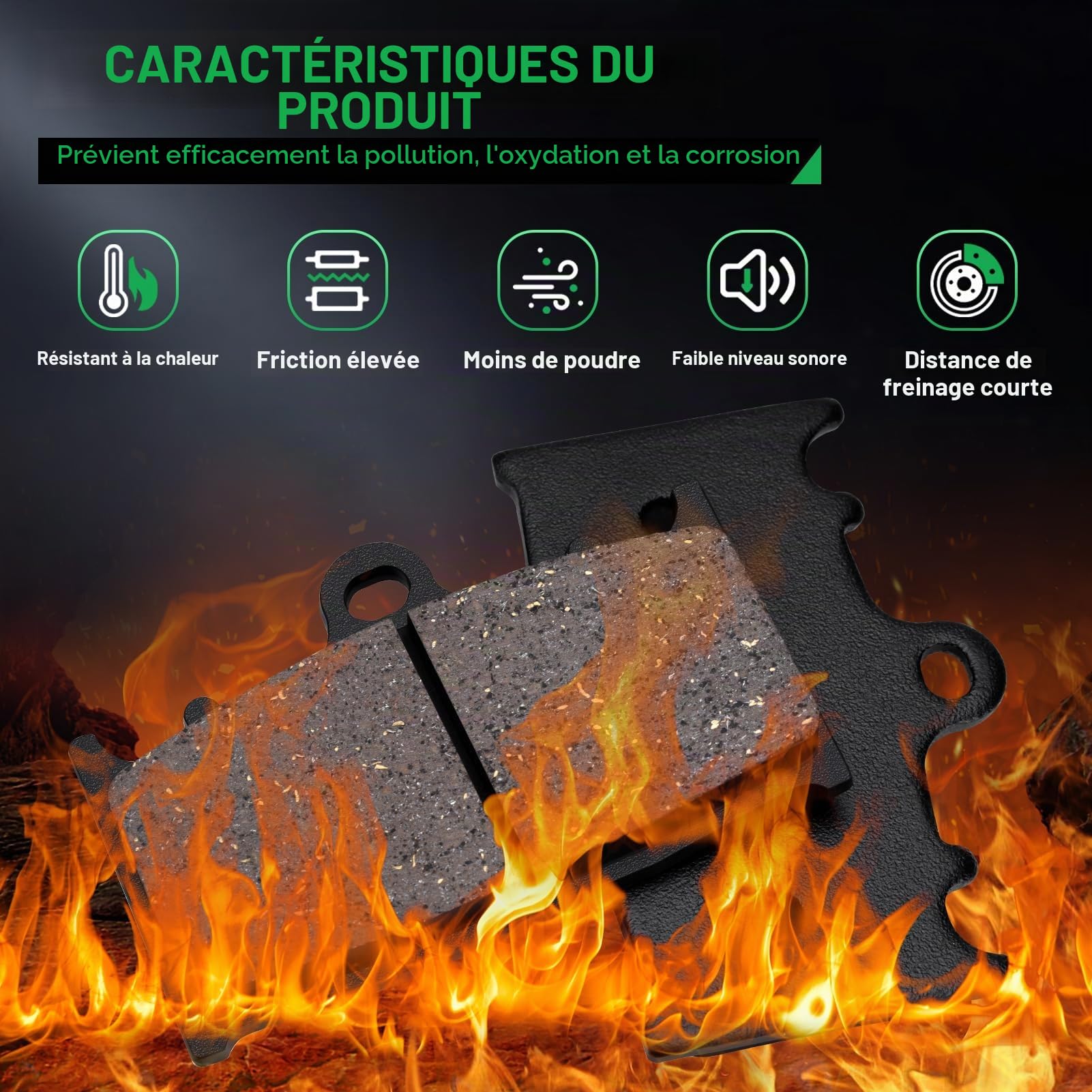 Plaquettes de Frein Avant et Arrière pour Suzuki GSR 600 K6 K7 K8 2006-2010 GSR 400 K6 2006