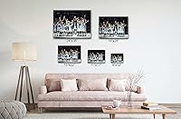 Vista 9 de SpiritualHands Póster de Lionel Messi, lienzo artístico de pared de Messi Argentina, carteles de fútbol de Leo Messi para dormitorio de niños