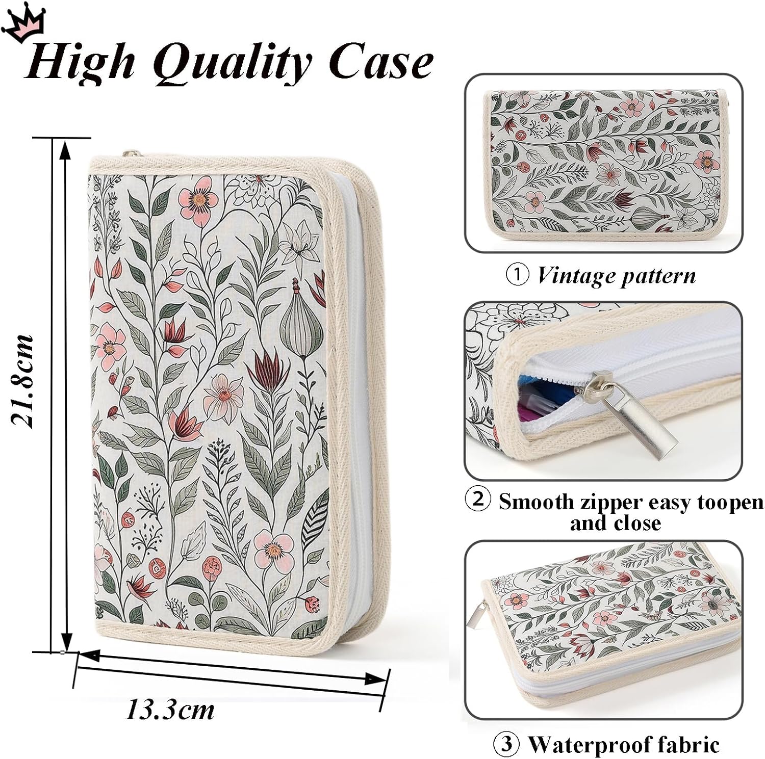 NOTIONSLAND Sewing Kit Basic Equipment, Sewing Kit Travel with Large Scissors Thread Sewing Needles Thimble Tape Measure etc., Complete Sewing Kit for Beginners, Travelers, Relatives and Friends