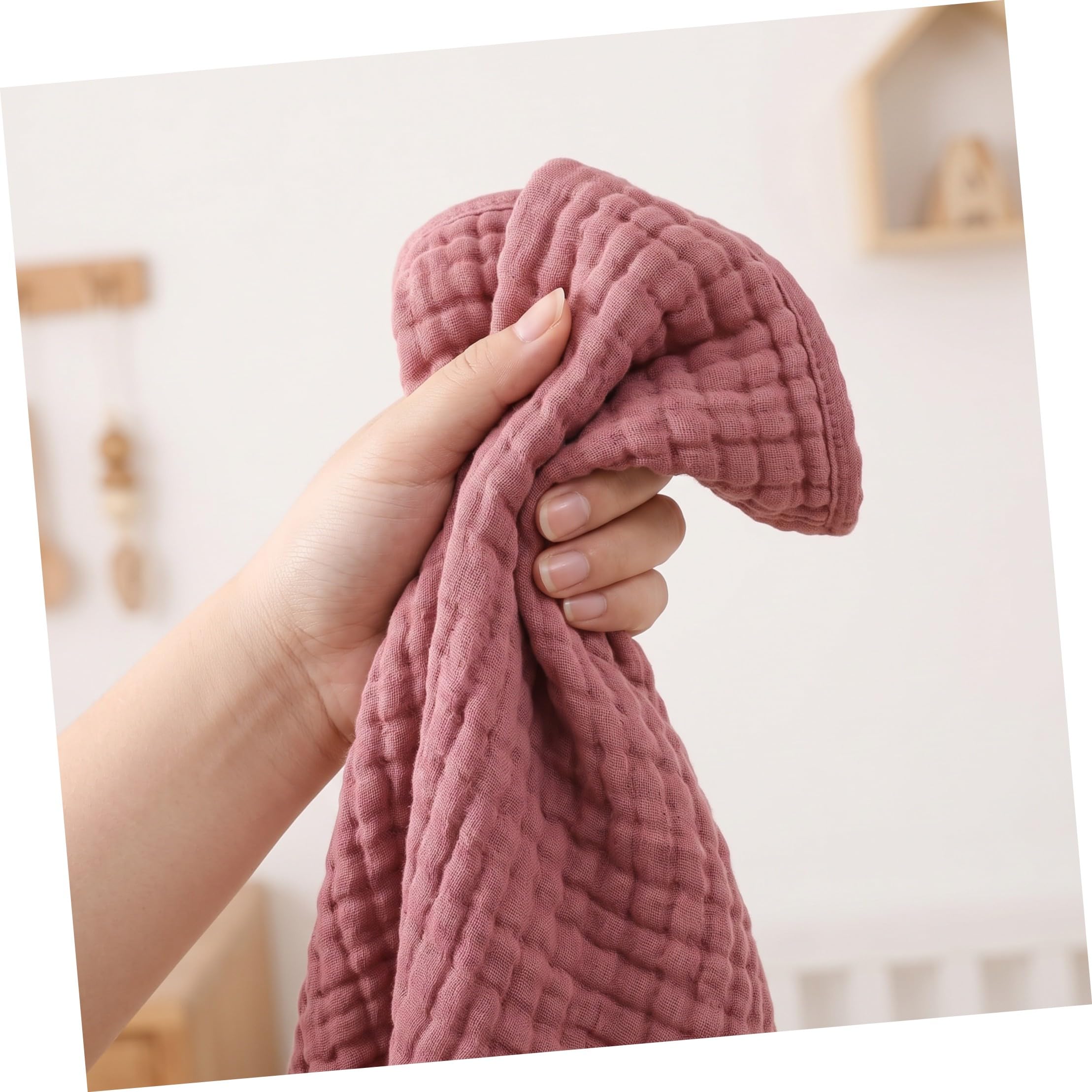 CRAFTHROU 12 Stück Mulltücher aus Musselin für Neugeborene Jungen Saugfähig und Pflegeleicht Sanft zur Empfindlichen Babyhaut für Babypflege und Füttern