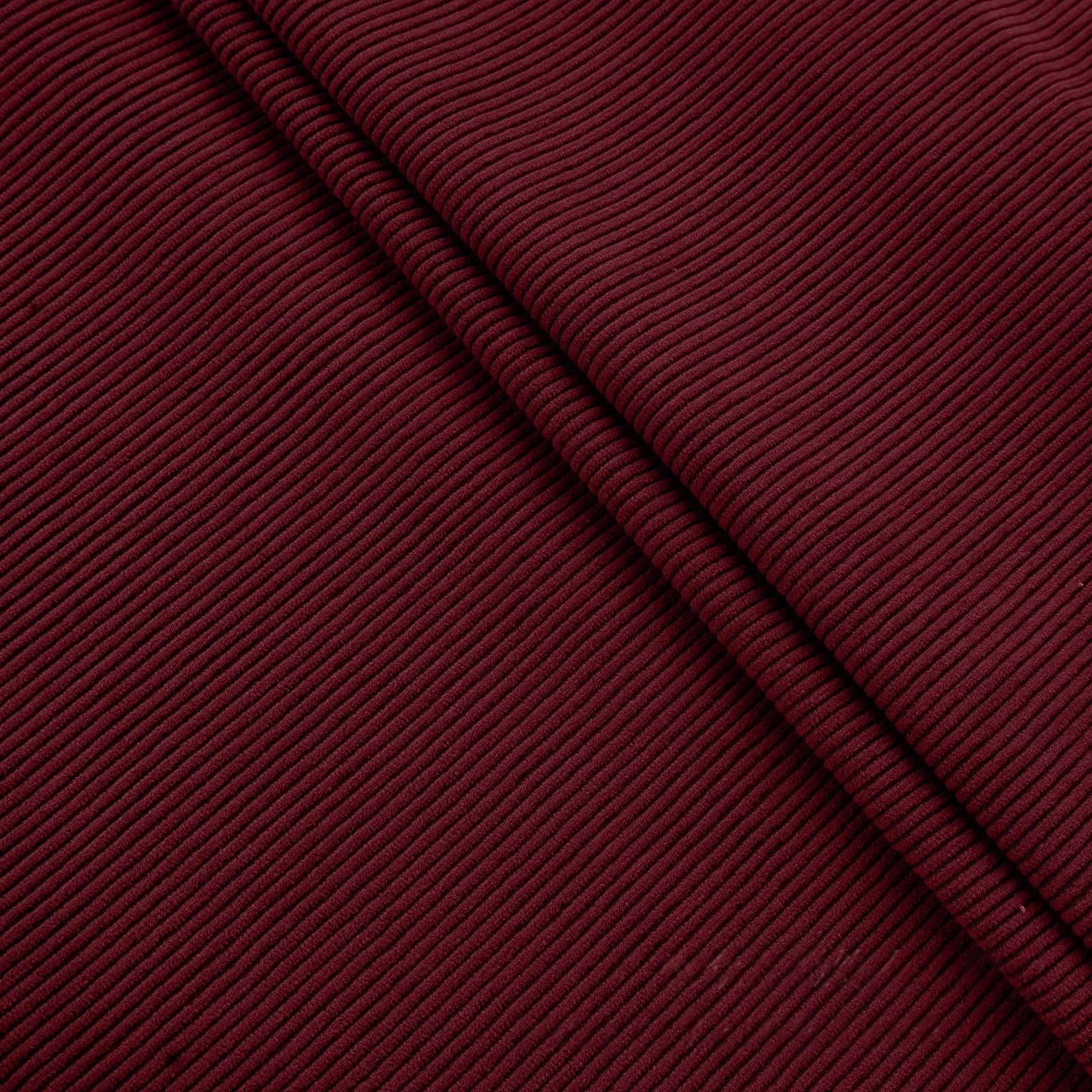 Generisch Camicia da donna a coste con colletto, abbottonatura, maniche