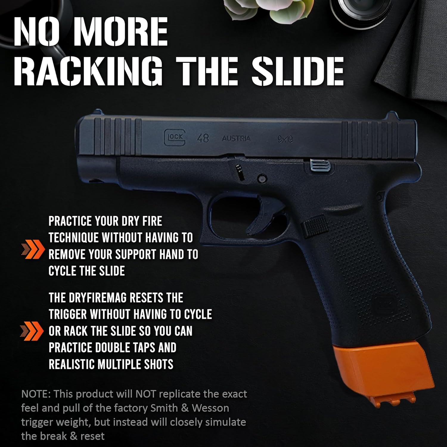 DRYFIREMAG Standard Dry Fire Training System | NOT Compatible with Laser Cartridges or Aftermarket Triggers (No Spring Kit)