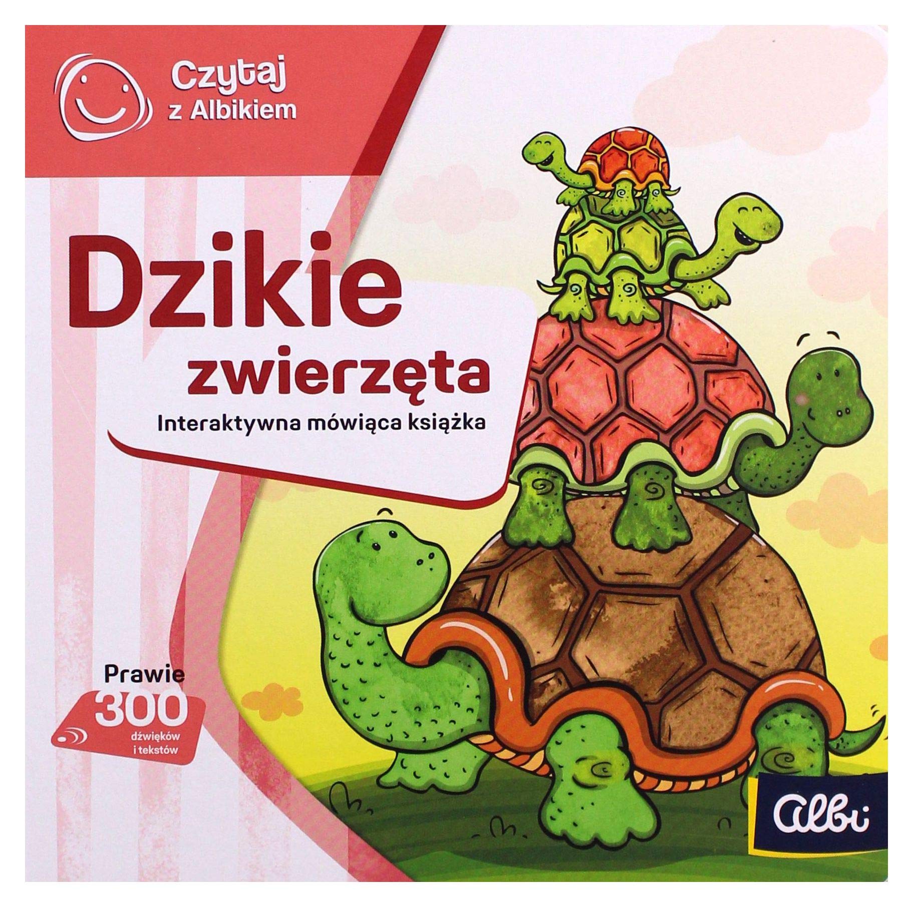 Albik Czytaj z Albikiem książka Dzikie zwierzęta