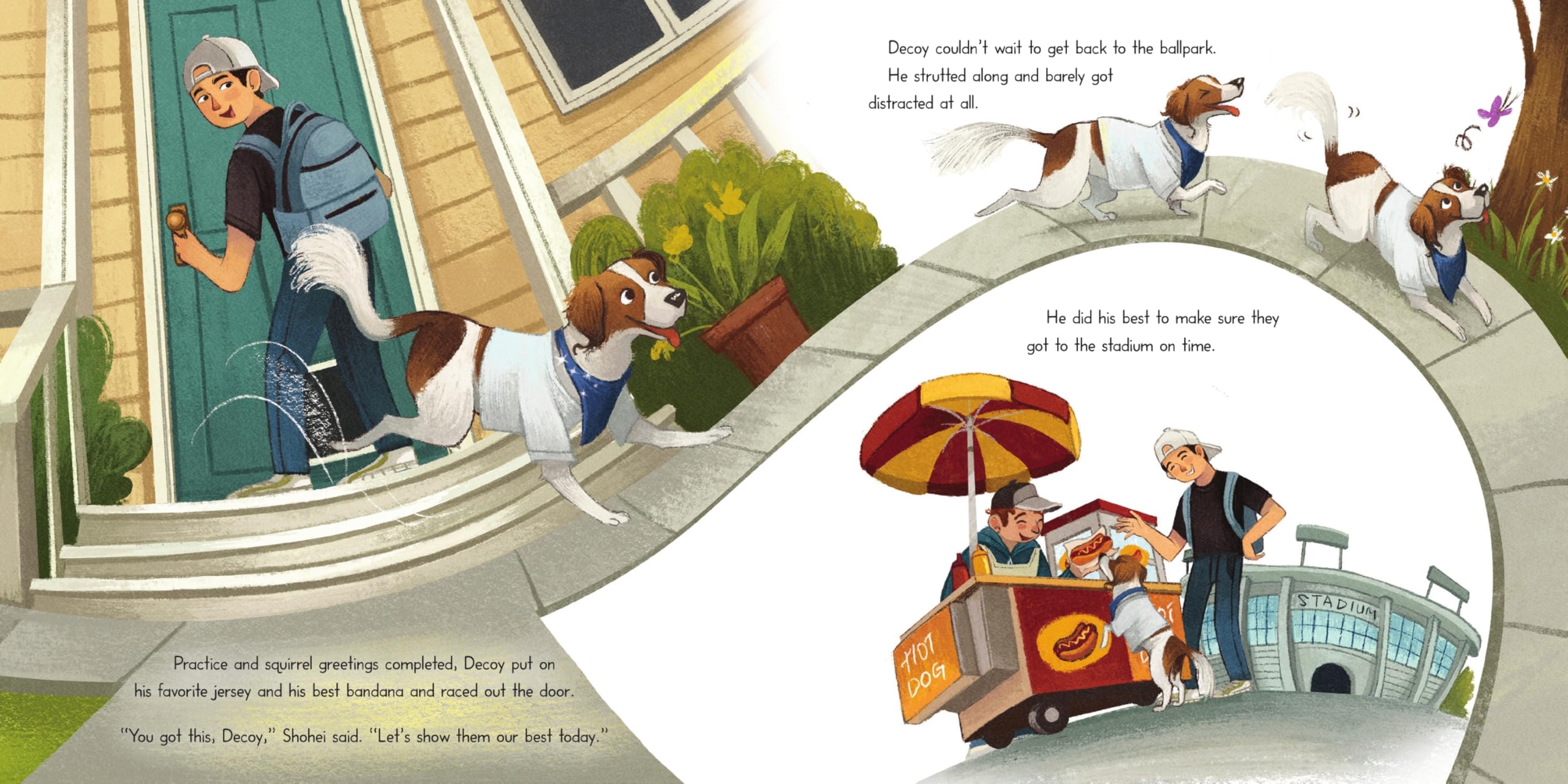 Decoy Saves Opening Day: A Bestselling Sports Picture Book about Shohei Ohtani's Dog, for Kids (Ages 4-8)