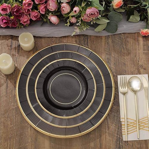 Miniatura 8 de Efavormart - Paquete de 25 placas de carga desechables de papel blanco Sunray de 13 pulgadas