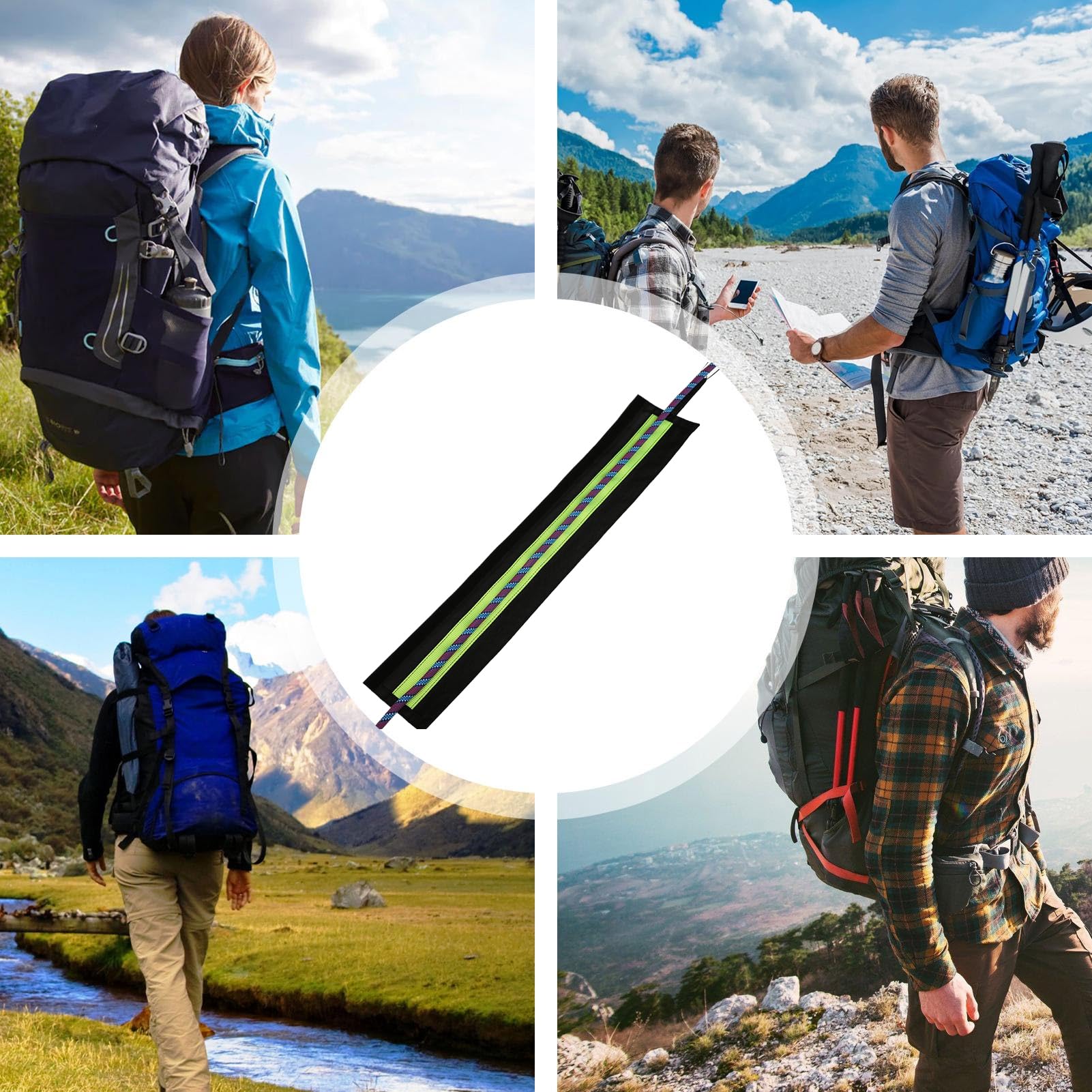 Robuster Seilschutz 2er Set - 600D PVC Netz Für Klettern & Bergsteigen