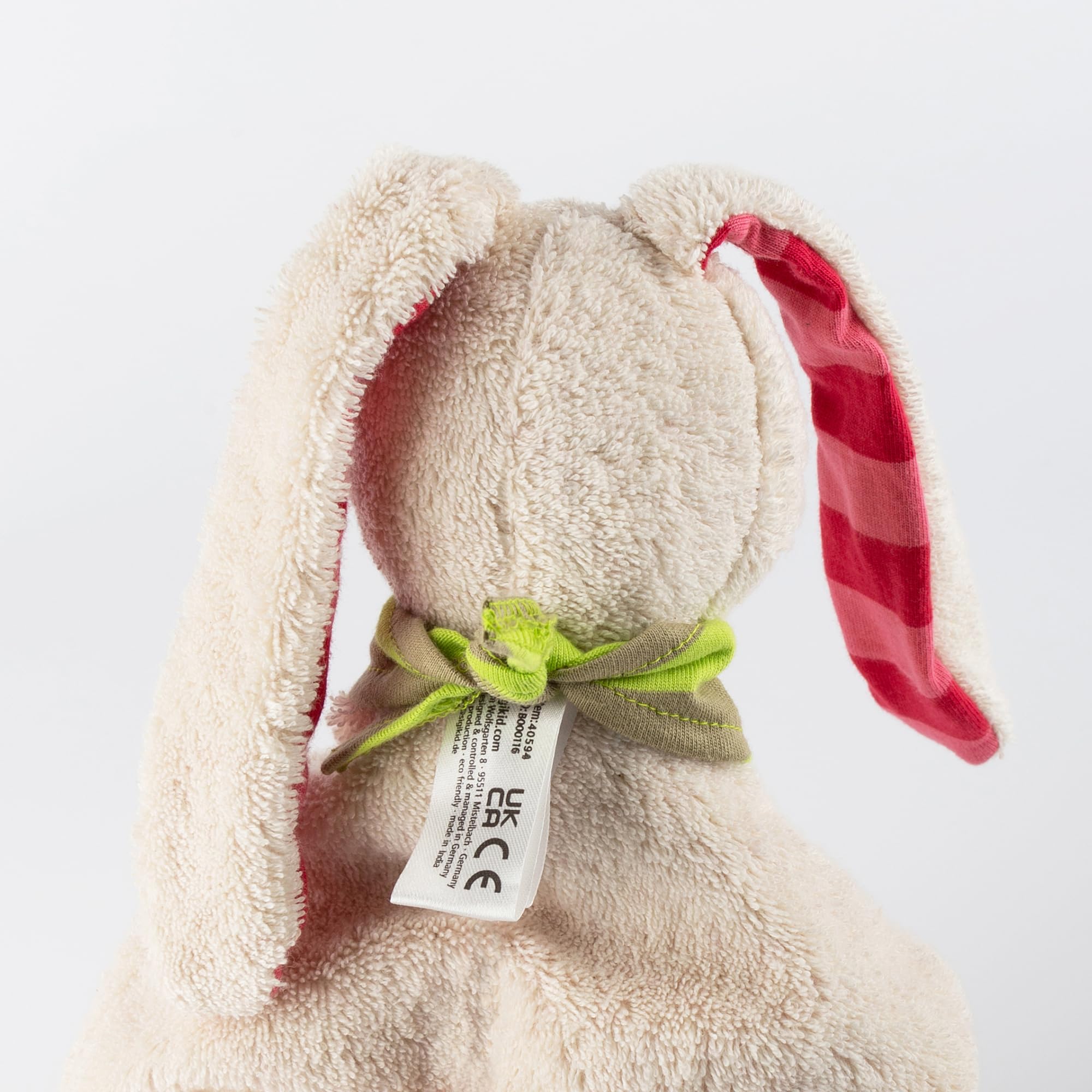 SIGIKID Schnuffeltuch Hase pink Baby Schmusetuch - Spielzeug Stofftier Kuscheltier – Stofftuch für Neugeborene - Plüschtier zum Trösten für Babys und Kleinkinder ab Geburt geeignet
